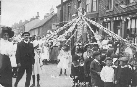 Coronation of King George V Mill lane Codnor