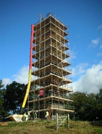 Jessop Monument Scaffolding